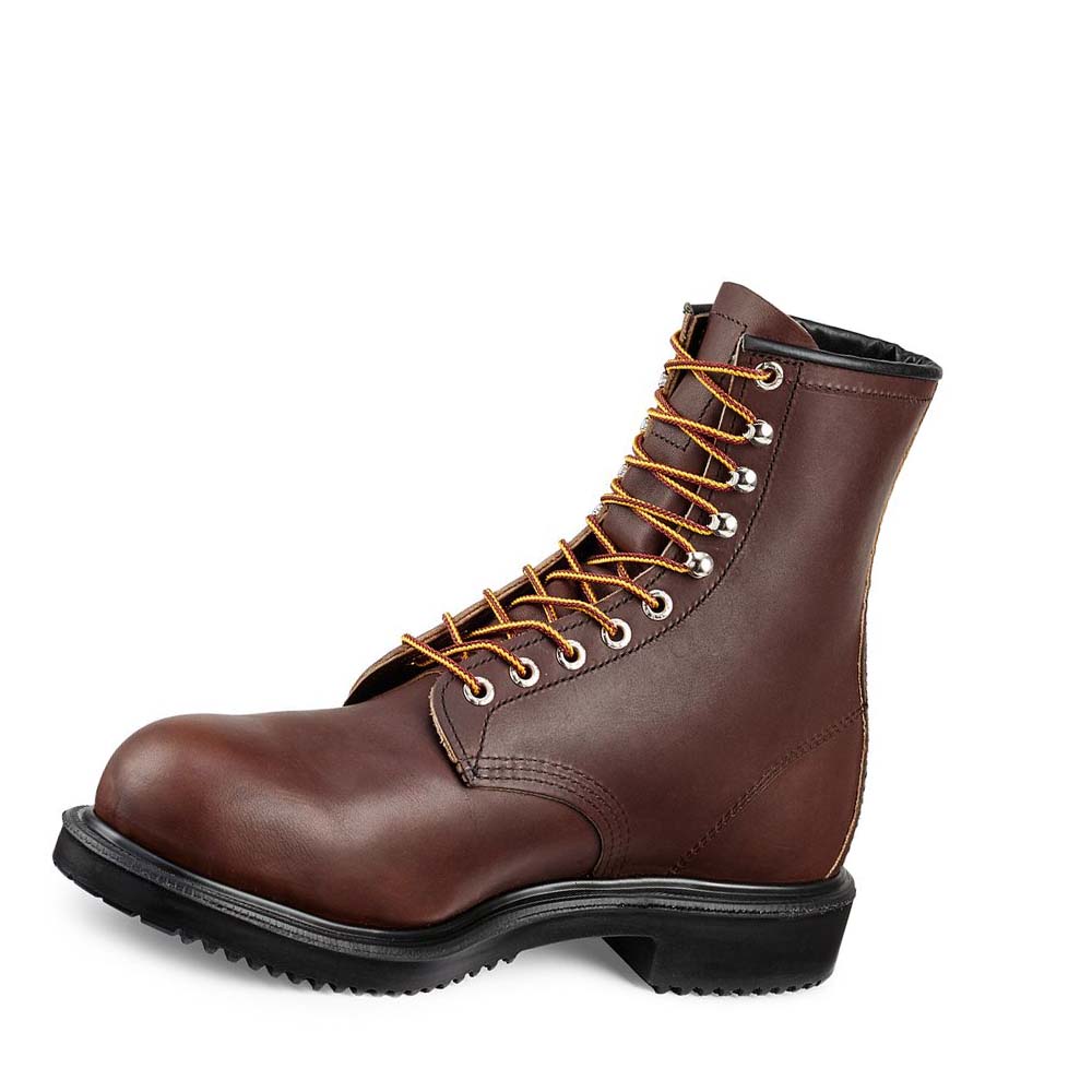 Red Wing SuperSole® 8-inch Men's Safety Boots Coffee | ZA 300NWY